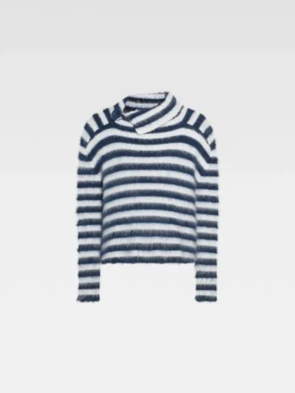 Le pull Marina Pull en mohair rayé