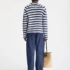Le pull Marina Pull en mohair rayé Le pull Marina Pull en mohair rayé