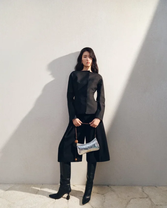 Le sac à bandoulière Bisou Perle Le sac à bandoulière Bisou Perle