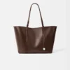 Le sac cabas Marino en cuir souple