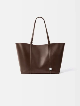 Le sac cabas Marino en cuir souple