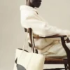 Le sac cabas Marino en cuir souple Le sac cabas Marino en cuir souple