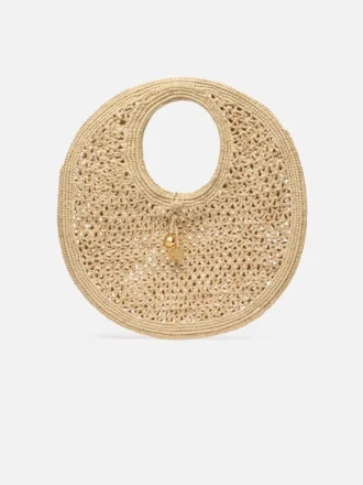 Le sac rond Spiaggia Sac rond en raphia