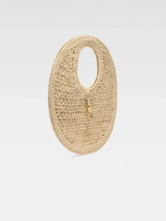 Le sac rond Spiaggia Sac rond en raphia