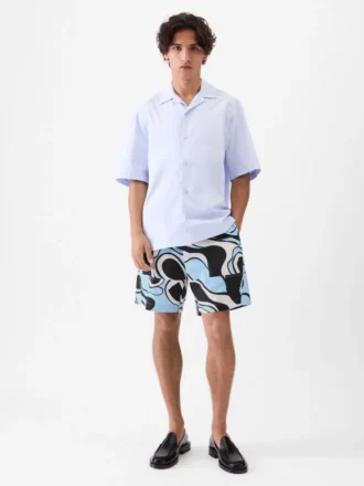 Le short Aloe Short imprimé Wavy Psyche