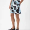 Le short Aloe Short imprimé Wavy Psyche Le short Aloe Short imprimé Wavy Psyche