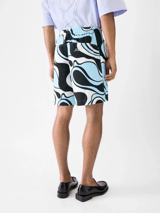Le short Aloe Short imprimé Wavy Psyche Le short Aloe Short imprimé Wavy Psyche