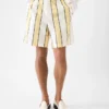 Le short Aloe Short rayé Le short Aloe Short rayé