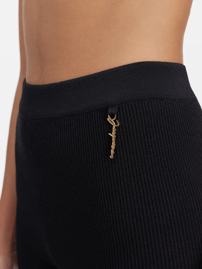 Le short Pralù Short en maille avec logo Charm Le short Pralù Short en maille avec logo Charm