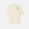 Le t-shirt carotte T-shirt logo avec patch carotte