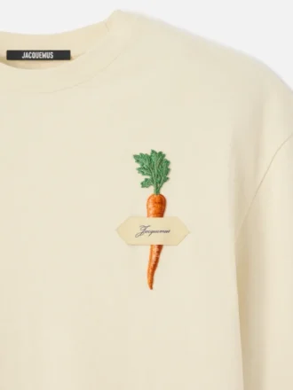 Le t-shirt carotte T-shirt logo avec patch carotte