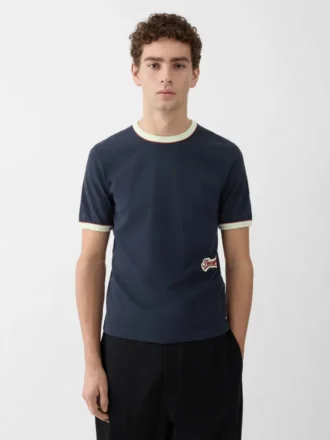 Le t-shirt Gio T-shirt à manches courtes avec patch brodé
