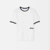 Le t-shirt Gio T-shirt à manches courtes avec patch brodé Le t-shirt Gio T-shirt à manches courtes avec patch brodé