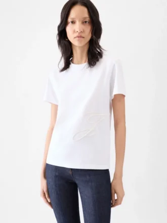 Le t-shirt J T-shirt brodé