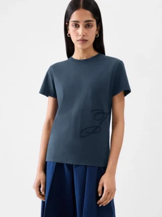 Le t-shirt J T-shirt brodé