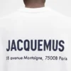 Le t-shirt à manches longues Montaigne Adresse T-shirt à manches longues avec adresse et logo imprimés – vendu exclusivement en ligne et dans notre boutique parisienne