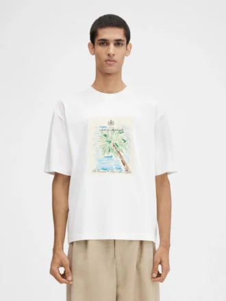 Le t-shirt Marino T-shirt imprimé carte postale