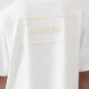 Le t-shirt Torsade T-shirt à logo floqué
