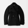Le trench court Ovalo Le trench sablier