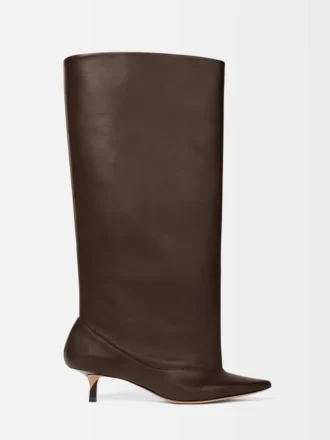 Les bottes hautes Tourni Bottes larges montant jusqu&rsquo;aux genoux