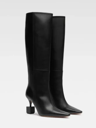 Les bottines Bisou Bottines à talons géométriques