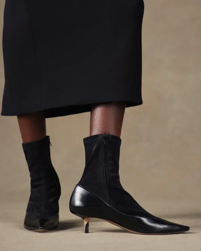 Les bottines à talons Tourni Bottines à talons