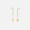 Les boucles d’oreilles Nodo Boucles d’oreilles asymétriques pendantes Les boucles d’oreilles Nodo Boucles d’oreilles asymétriques pendantes