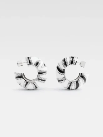 Les boucles d’oreilles Zèbre Boucles d’oreilles créoles zèbre en strass Les boucles d’oreilles Zèbre Boucles d’oreilles créoles zèbre en strass