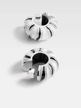 Les boucles d’oreilles Zèbre Boucles d’oreilles créoles zèbre en strass Les boucles d’oreilles Zèbre Boucles d’oreilles créoles zèbre en strass