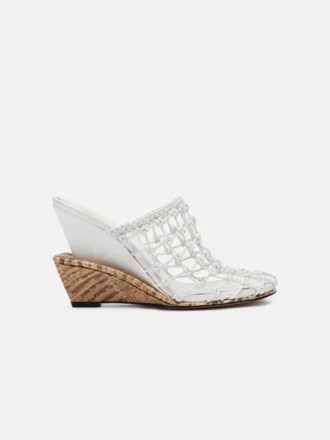 Les chaussures à double tissage Mules doubles tressées