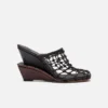 Les chaussures à double tissage Mules doubles tressées