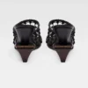 Les chaussures à double tissage Mules doubles tressées
