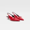 Les escarpins bas Cubisto à bride arrière Escarpins à talons bobines à bride arrière