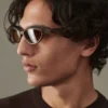 Les lunettes de soleil Curvo Lunettes de soleil ovales œil-de-chat Les lunettes de soleil Curvo Lunettes de soleil ovales œil-de-chat