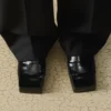 Les mocassins Carré Mocassins carrés