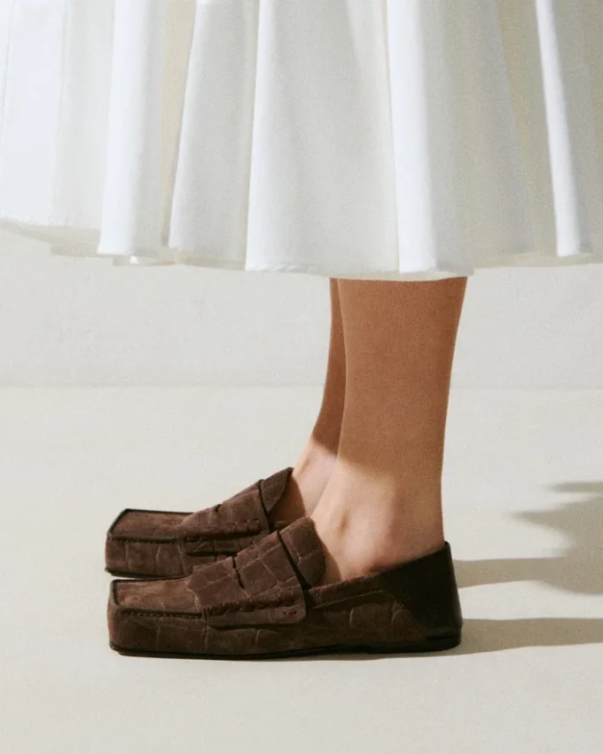 Les mocassins Carré Mocassins carrés Les mocassins Carré Mocassins carrés