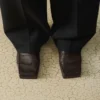 Les mocassins Carré Mocassins carrés