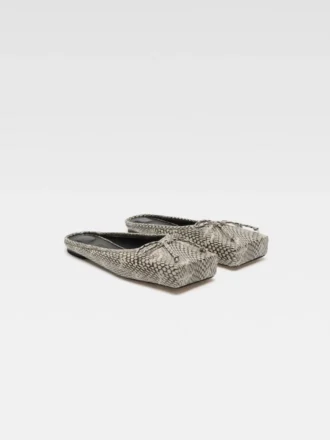 Les mules ballerines plates Mules ballerines