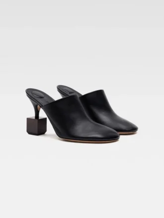 Les mules Bisou Mules à talons géométriques