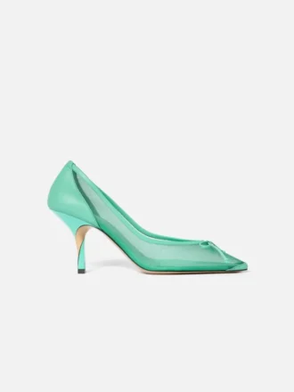 Les talons Tourni Talons pompes torsadés