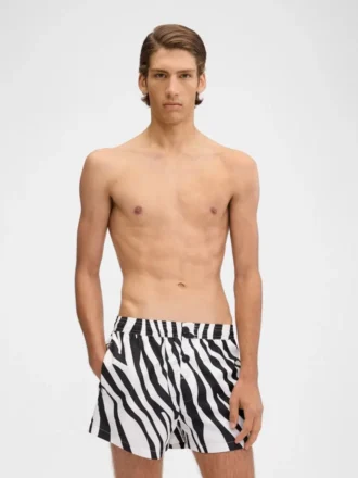 Maillot de bain Puntini Short de bain imprimé Zebra Arty Maillot de bain Puntini Short de bain imprimé Zebra Arty