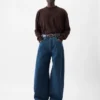 Pantalon en denim Espiral de-Nîmes Jean à coutures torsadées