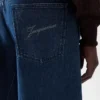Pantalon en denim Espiral de-Nîmes Jean à coutures torsadées