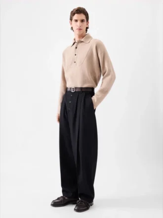 Pantalon Fernando Pantalon à pinces boutonné Pantalon Fernando Pantalon à pinces boutonné