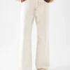 Pantalon large en denim de-Nîmes Jean oversize