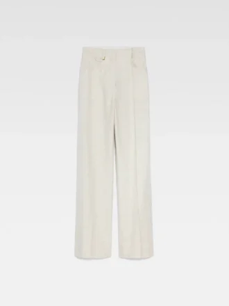 Pantalon Sauge Pantalon évasé taille haute Pantalon Sauge Pantalon évasé taille haute