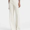 Pantalon Sauge Pantalon évasé taille haute Pantalon Sauge Pantalon évasé taille haute