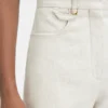 Pantalon Sauge Pantalon évasé taille haute Pantalon Sauge Pantalon évasé taille haute