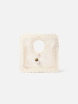 Petit sac carré Spiaggia Petit sac carré en dentelle