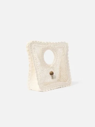 Petit sac carré Spiaggia Petit sac carré en dentelle
